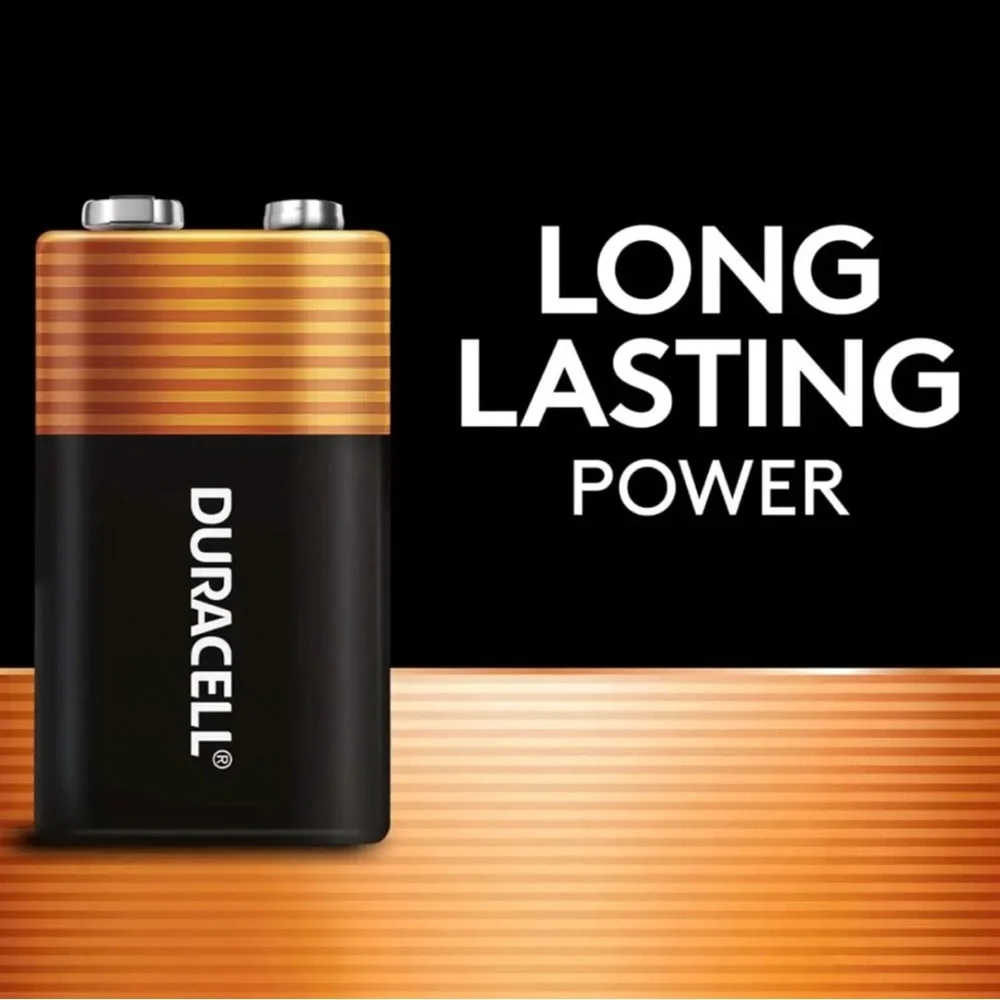 Duracell Coppertop 9V Alkaline Batteries - Box of 12